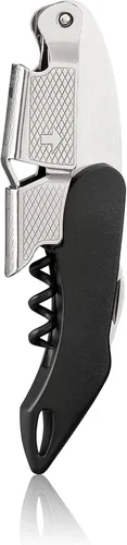 Miniatura 10 de True Recoil Waiters - Sacacorchos para vino, acero inoxidable duradero con abridor de botellas integrado y cortador de papel de aluminio de 4 ruedas