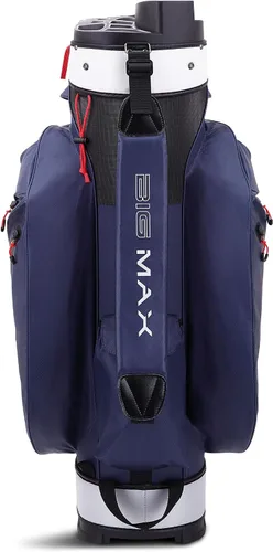 Miniatura 4 de Big Max Dri Lite Silencio 2 - Bolsa impermeable para carrito de golf con protector de 14 vías para club de golf con parte superior, bolsillos