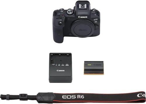Miniatura 5 de Canon Cámara digital sin espejo EOS R6 (solo cuerpo) (4082C002) + tarjeta de memoria de 64 GB + funda + software de foto Corel + batería LPE6 +