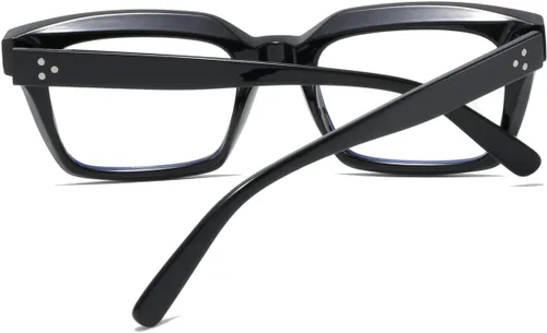 Miniatura 6 de Lentes de bloqueo de luz azul, para lectura en computadora, juegos, televisión, teléfonos, gafas para mujeres y hombres, marco cuadrado grueso 2105