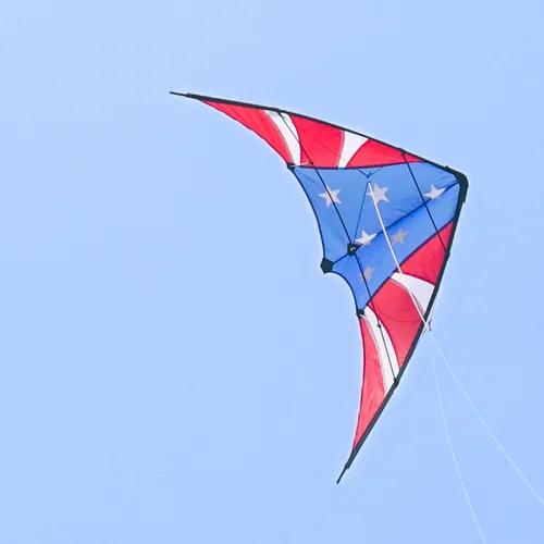 Miniatura 3 de in The Breeze 48-inch Stunt Kite, Dual Line, Framed Kites for Beginner to Intermediate Sport Kite Flyers Stars & Stripes