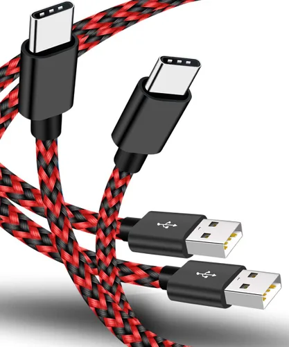 VOTY Paquete de 2 cables de carga USB-C de 6 pies para Motorola Moto G Fast/G Power/G Stylus, Moto G8 G7, G7 Play, G7 Plus, G7 Power G6, G6 Plus X4
