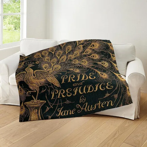 Miniatura 5 de CafePress Orgullo y prejuicio - Manta de forro polar súper suave, 60 x 50 pulgadas