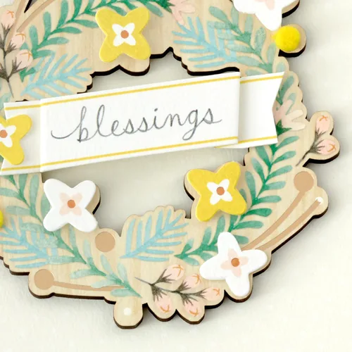 Miniatura 4 de Hallmark Tarjeta de cumpleaños religiosa o tarjeta del día de la madre (adorno de corona extraíble) (paquete de 2)