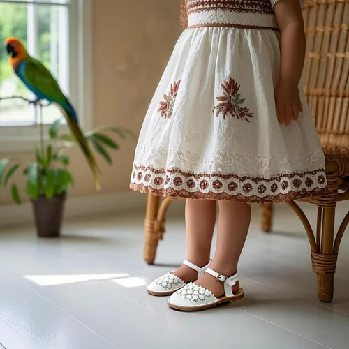 Miniatura 169 de THEE BRON Sandalias cómodas para niñas, zapatos para niños, sandalias rellenas