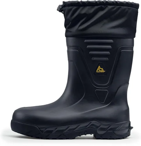 Miniatura 8 de ACE Unisex Slip-Resistant Industrial Work Boots - Comfortable, Non-Slip Safety Slip-On Boots for Men & Women with Soft Toe or Composite Toe