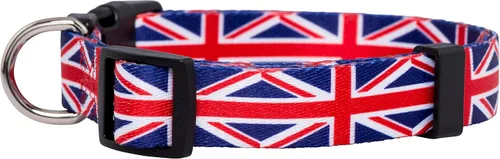 Miniatura 2 de Native Pup Union Jack - Collar de perro con bandera británica del Reino Unido (Reino Unido, M)