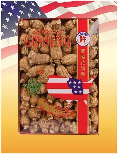 Miniatura 7 de Hsu's SKU 110-4 Corto extra grande Ginseng americano cultivado de Wisconsin directamente de jardines de ginseng Caja de 4 onzas, B005HSX9VM