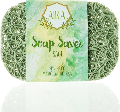 Miniatura 7 de Aira Jabonera - Plato para Jabón y Accesorio de Soporte de Jabón - Portajabones sin BPA para Ducha y Baño - Fabricado en EE. UU. - Drena el Agua