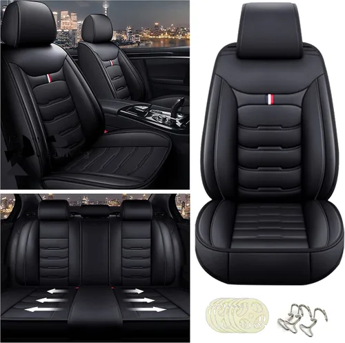 Miniatura 2 de Fundas de asiento de automóvil para Toyota Rav4 RAV 4 Hybrid Limited Prime se 2002-2021, juego completo de cojines de cuero para asientos delanteros
