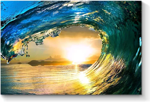 Miniatura 14 de Lienzo decorativo para pared, diseño de palmeras en la playa con temática de paisaje marino tropical moderno, impresión fotográfica sobre lienzo
