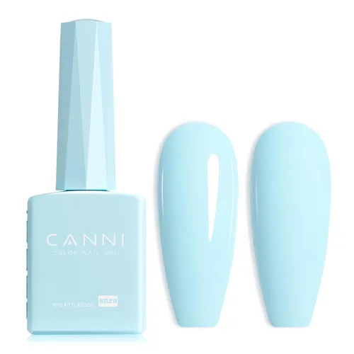 Miniatura 58 de CANNI - Esmalte de uñas de gel rosa claro - 1 unidad de 0.5 onzas, color rosa bebé, color rosa pálido de alto brillo, esmalte de uñas con remojo UV