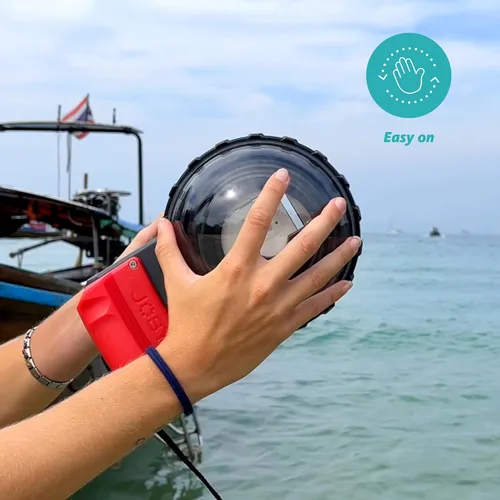 Miniatura 4 de Joby SeaPal - Domo de 6 pulgadas, para funda impermeable SeaPal para smartphone, 50/50 por encima - Disparo bajo el agua, para creación de contenido