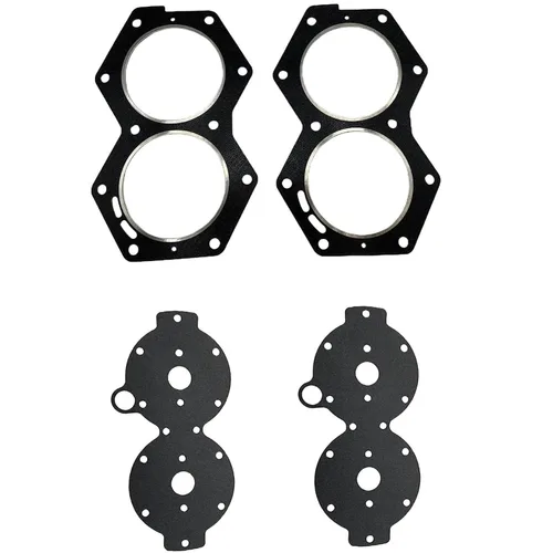 318358 Juego de juntas de cabeza y chaqueta de agua para Johnson para Evinrude V4 88 HP-140HP Fueraborda 318335 Sierra 18-2956 18-2873