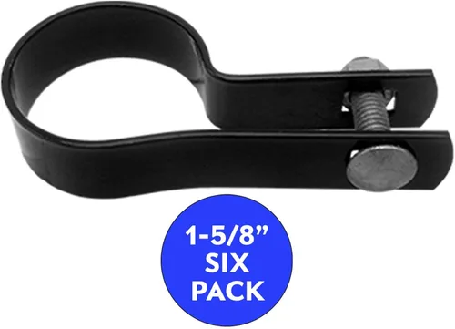 Miniatura 5 de Jake Sales Banda de tensión de 1-5/8 pulgadas para valla de eslabones de cadena – Uso para postes de 1-5/8 pulgadas de diámetro exterior – Banda