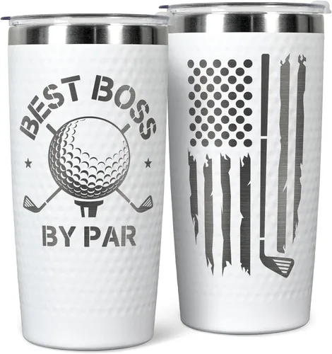 HUNIGIFT Regalos de jefe para hombres, gerente, supervisor, mentor, hombre, regalos de golf para hombres, cumpleaños, día del padre, regalos del día