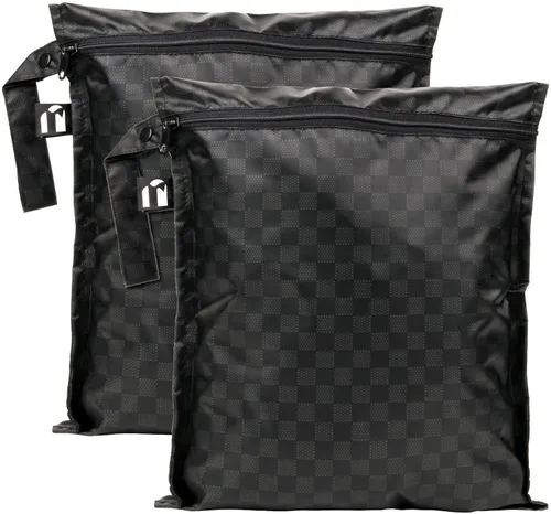Miniatura 24 de Bumkins - Bolsa húmeda impermeable más grande - Para bebé, viajes, traje de baño, pañales de tela, piezas de bomba, piscina, gimnasio, artículos