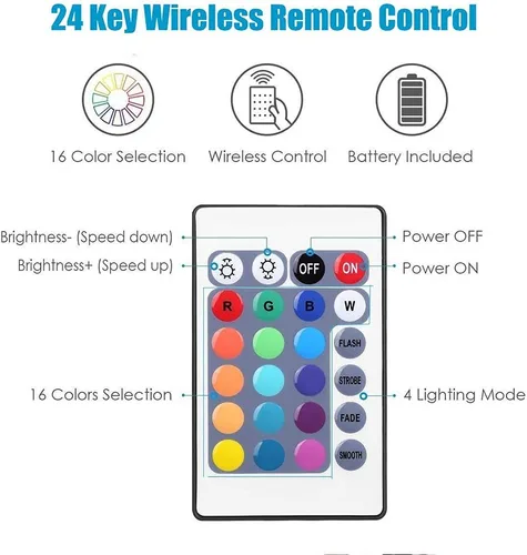 Miniatura 2 de Controlador inteligente LED inalámbrico WiFi, compatible con Alexa, Google Assistant e IFTTT, funciona con Android, sistema iOS y tira de luces LED
