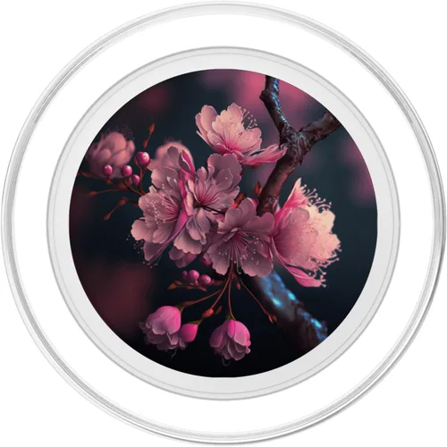Miniatura 2 de Diseño de flor de cerezo japonés para PopSockets MagSafe PopGrip para iPhone