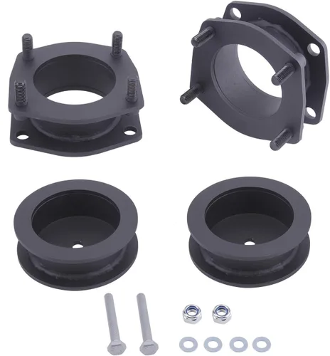 Miniatura 2 de LHE Kit de nivelación de acero delantero 2 pulgadas y trasero 2 pulgadas compatible con Jeep Commander XK 2006-2010 (2WD 4WD) y Jeep Grand Cherokee