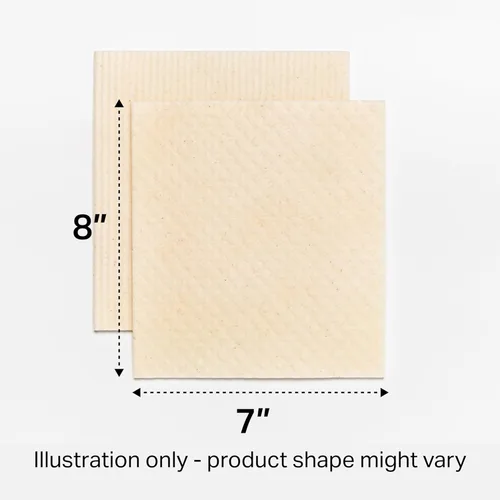 Miniatura 8 de Swedish Wholesale Paños suecos para cocina - 10 unidades de toallas de papel reutilizables lavables - Paños de cocina de esponja de celulosa