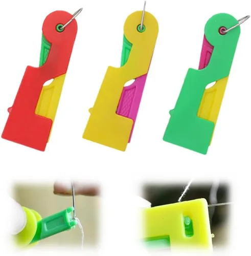 Enhebrador automático de agujas, nuevo enheador de agujas para máquina de coser, enhebradores de agujas de coser, enhebradores de agujas de 3 piezas
