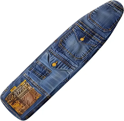 Miniatura 13 de Funda para tabla de planchar con estampado de rosas vintage con gancho y bucle, sujetadores ajustables, fundas protectoras para tabla de planchar