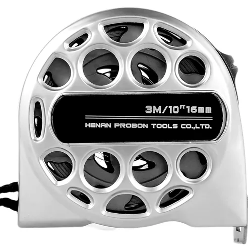 Cinta métrica de acero inoxidable de 9.8 pies, con escala de doble cara, impermeable, retráctil, práctica cinta de medición para construcción, 1