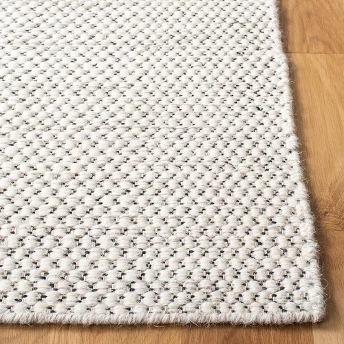Miniatura 5 de SAFAVIEH Kilim Collection - Alfombra de pasillo de 2 pies 3 pulgadas x 7 pies, color marfil, lana de tejido plano hecho a mano, ideal para sala
