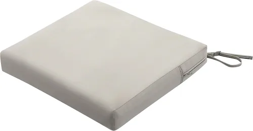 Miniatura 35 de Classic Accessories Ravenna - Cojín rectangular para asiento de patio, Gris topo oscuro