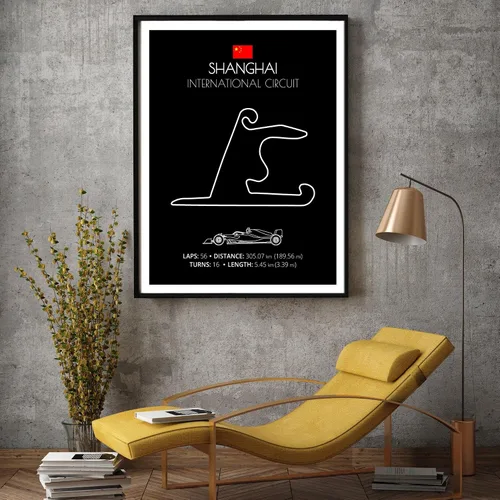 Miniatura 111 de Custom Car Posters Póster hecho a mano compatible con Autodromo Enzo e Dino Ferrari (Imola, Italia), póster de pista de carreras diseñado