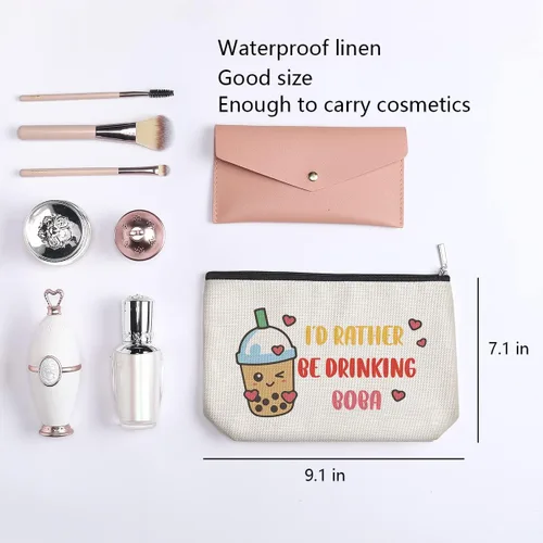 Miniatura 2 de Bolsa de maquillaje para fanáticos, regalos para mujeres, amantes de las canciones, amantes de la película, bolsa de cosméticos, regalo de viaje