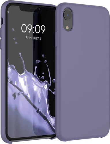 Miniatura 12 de kwmobile Funda compatible con Apple iPhone XR - Funda de silicona TPU con acabado suave - Mango