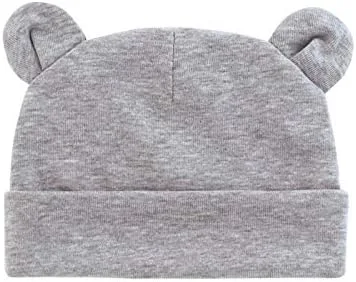 Miniatura 3 de Guozyun Sombreros recién nacidos Bebé Niña Algodón Beanie Gorras Sombrero Bebé Suave Cráneo Tapas Hospital Sombrero para Bebé Niña 0-12 Meses