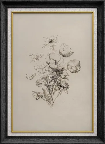 Miniatura 37 de SIGNWIN Arte de marco de alta calidad, elegante, vintage, ilustraciones de dibujo de árbol, arte fino, arte tradicional icónico para sala de estar