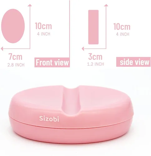 Miniatura 2 de Sizobi Soporte magnético para pasadores, sostiene de forma segura clips de metal para el cabello y clips de papel, cojines magnéticos para coser