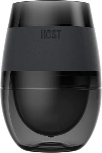 Miniatura 11 de HOST Vaso refrigerante para congelar vino, de plástico de doble pared, con aislamiento de doble pared, con gel de congelación, copas de vino