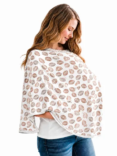 Copper Pearl Funda de lactancia – Funda multiusos para bebé niña o niño, funda de asiento de automóvil, funda para cochecito y cubierta de lactancia