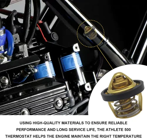 Miniatura 7 de Termostato 3084940 compatible con Polaris Sportsman 500 Scrambler Ranger Magnum Sportsman 400 1996-2013 de 4 tiempos, reemplaza el número de pieza