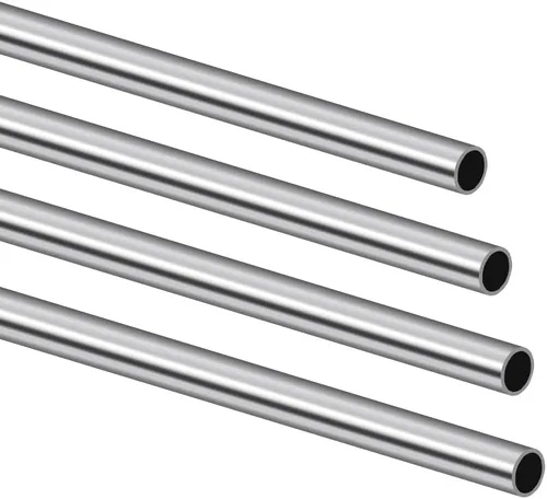 Eoiips Tubo de Acero Inoxidable 304 de 1" OD, Tubería Sin Costura de Acero Inoxidable 304 Engrosada Tubo de Metal Redondo, Tubo Recto de Metal