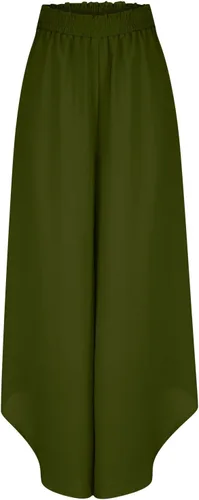 Miniatura 7 de Match Mujer Wild Cargo Pantalones Cintura elástica Pantalones de lino Barril Recto Pierna ancha Pantalones Largos