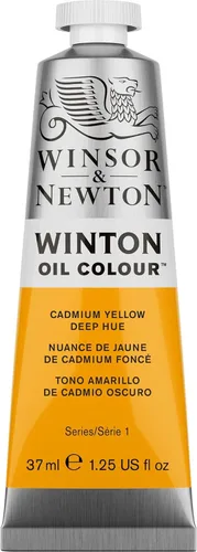 Miniatura 11 de Winsor & Newton Tubos de pintura Winton de aceite Tono profundo amarillo cadmio