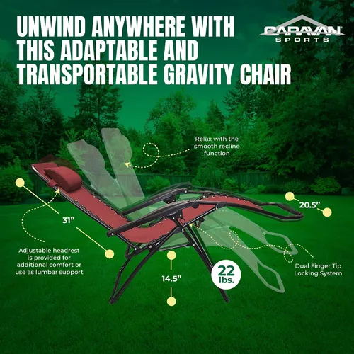 Miniatura 4 de Caravan Canopy Sports Infinity - Silla de cero gravedad
