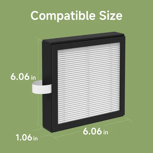 Miniatura 6 de Paquete de 4 filtros de repuesto de carbón activado DH02 3 en 1 compatibles con deshumidificador Tenergy Sorbi DH02 2 en 1 (33.8 fl oz), Afloia AQ8