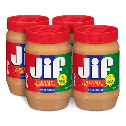 Miniatura 9 de Jif - Mantequilla de maní cremosa, 28 onzas (paquete de 10)