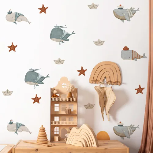Miniatura 11 de Calcomanías de pared de lunares coloridos, pegatinas de pared de puntos de acuarela para niños, bebés, niñas, adolescentes y habitación de guardería