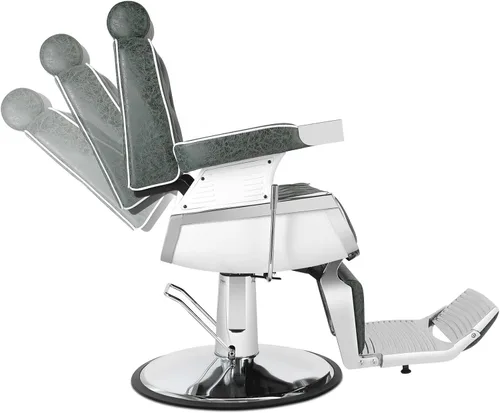 Miniatura 6 de Artist hand Silla de peluquero, silla de salón de belleza, reclinación hidráulica de alta resistencia para estilista, salón de tatuajes, silla