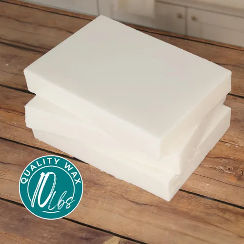 Miniatura 2 de Direct Candle Supply - Cera de vela de soja de coco de 10 libras para hacer velas - Mezcla cremosa para formulación de fragancia de alta carga, cera
