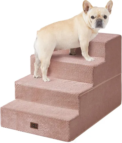 Miniatura 57 de EHEYCIGA Escaleras para perros pequeños de 13.5 pulgadas de alto, escalones para perros de 3 escalones para sofá y silla, escalones para mascotas