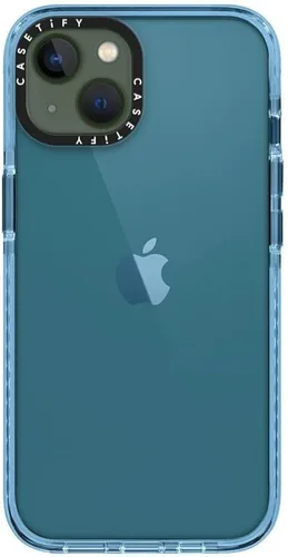 Miniatura 3 de CASETiFY Impact - Funda para iPhone 13 (protección contra caídas de 6.6 pies), color azul sierra Sierra Azul